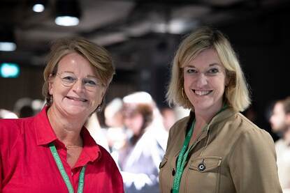 Alette Zandbergen en Maria Lourijsen