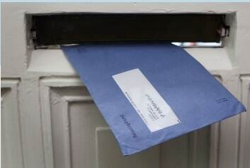 Envelop van de belastingdienst