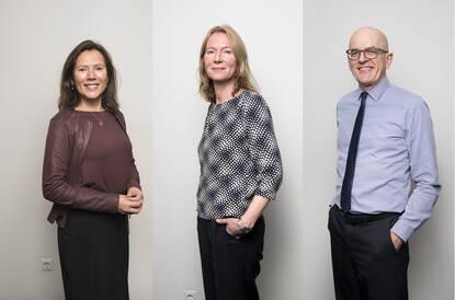 Mariska Dee, Peggy Bruijns en Coert Arends, MD-consultants bij Bureau ABD